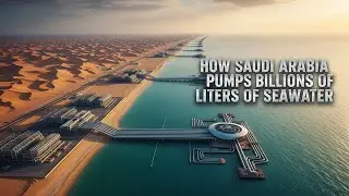 How Saudi Arabia Pumps Billions of Liters of Seawater Into the Desert | Mega Engineering Marvel