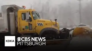 Pittsburgh-area road crews ready ahead of season's first snow storm