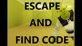 How to escape and find code (shrek in the backrooms)