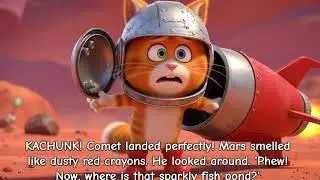 Captain Comet and the Mega-Fish of Mars | Fun Animated Short Story for Kids