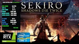 Sekiro: Shadows Die Twice | RTX 2060 6GB + i7-6700 + 16GB RAM
