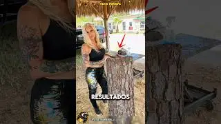 &iexcl;ESTA MUJER HACE TRABAJOS INCREIBLES EN MADERA &iexcl; &ldquo;Una  experta en motosierras&rdquo;