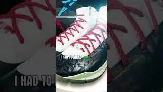 Jesser met with Stephen Curry to give him his custom shoes