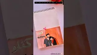 Salar & Sitara ❤️📈 #kaffara #art #laibakhan #aliansari #shorts #pakistanidrama
