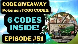 [E51] FREE Pokemon TCG Codes: 6 Booster Pack Giveaway #pokemoncards #pokemoncodecards #pokemoncodes