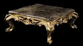 Granite Top Coffee Table