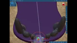 Learning to Sculpt a Jawset in Nomad Sculpt