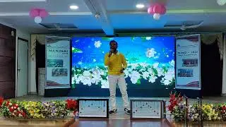 Telephone gelathi welcome welcome kannada song| Solo singing| Stage Performance| 2021