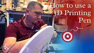 What to make with a 3d printing pen - Captain America Shield