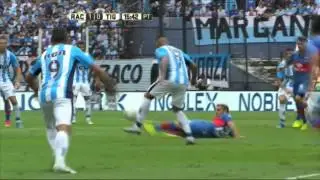Gol de Romero. Racing 1 - Tigre 0. Fecha 9. Primera Divisi&oacute;n 2016.