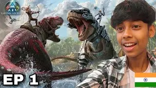 ARK Survival Revamp EP 1 🔥 First Day Survival | Dinosaur Tame | Hindi Gameplay