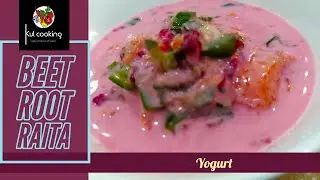 1min Quick Beetroot Raita REFRESHING || HEALTHY ✅🌶🌿💚