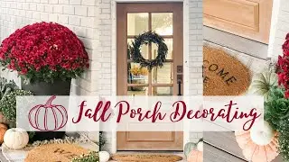 🍂NEW🍂 FALL FRONT PORCH 2023 | FALL PORCH DECORATING