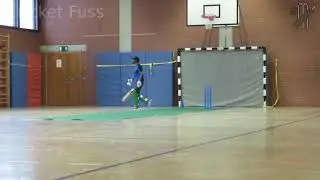 Munich Cricket | Tiger Ashraf batting | POCC Indoor Training | 7th Jan 2024