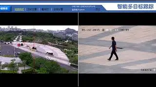 Multiobject to Single Object Switch Surveillance Solution PTZ & Bullet Camera Linkage