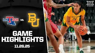 Louisiana Tech vs. #15 Baylor Game Highlights | 2025-26 Big 12 Women&rsquo;s Basketball