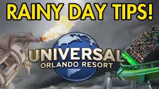 Universal Orlando: Top 10 Things To Do If It Rains! 🌧️