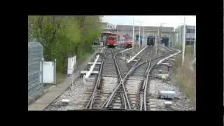 U-Bahn Nürnberg: Mitfahrt im DT3-F vom Scharfreiterring in die Werkstatt [HD]