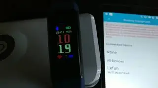 LEFUN bracelet not blueTooth Connecting