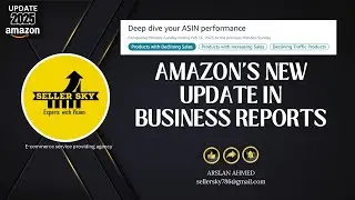 Deep dive into your ASIN performance Amazon New Update 2025 #amazon #updates  #2025 #education
