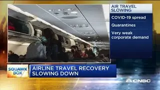 Why airline travel recovery appears to be slowing down