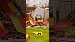 RC Lens vs Lille Derby du Nord in France #tifo #ultras #youtubeshorts #ultrasworld #france #shorts