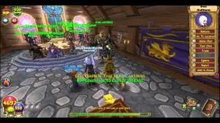 Wizard101 King Artorius  Fire and death