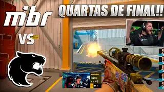 FALLEN E MOLODOY DESTROEM NAS QUARTAS DE FINAL!! FURIA vs MIBR - PGL Astana 2025 - MELHORES MOMENTOS