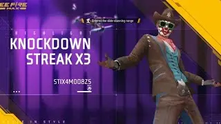 STREAK X3 #freefire #trending 