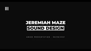 The Art of Sound Design