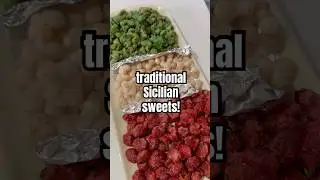 Do you know these traditional Sicilian sweets? 😍  #sicily  #sweets