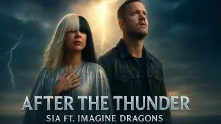 After the Thunder – Sia ft Imagine Dragons (Dan Reynolds) | Official AI Lyrics Video