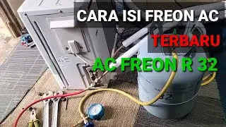 Cara Isi Freon Ac