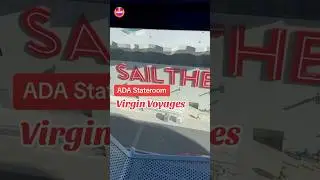 Virgin Voyages Fully Accessible ADA Cabin Tour