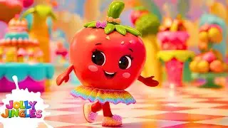 Bella's Pepper Party 🫑 | Cute Veggie Dance Song for Kids | Colorful Food Friends