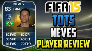 Fifa 15 TOTS Neves Review (83) w/ In Game Stats & Gameplay - Fifa 15 Player Review