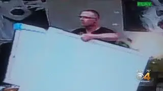Man Caught On Camera Stealing Beloved Art By Late Matt Achziger
