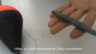 Bójás harcsázó szerelék elkészítése /J&D Fishing/