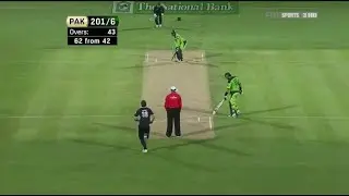 Pakistan vs New Zealand 4th ODI 2011 Thrilling finish