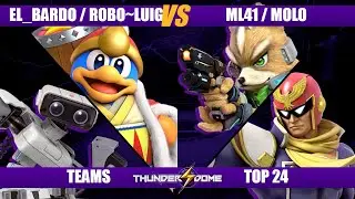 EL_BARDO / ROBO~LUIGI VS ML41 / MOLO - TOP 24   -  THUNDERDOME 6