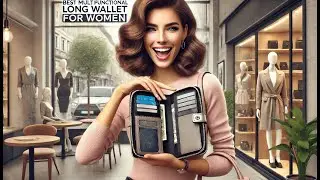 👛 Alldaily Ultra Slim Thin Women Credit Card Holder | Best Multifunctional Long Wallet for Women 👛