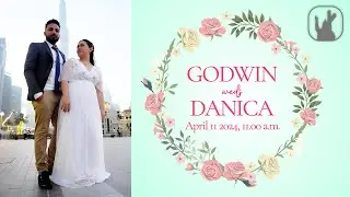 GODWIN SEBASTIAN WEDS  DANICA VIOLA CINCO | 11-4-2024 | 11:00AM | MADRE DE DEUS CHURCH VETTUCAUD