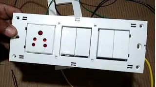 #modular switch board ke connection