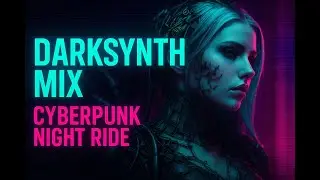 BEST Darksynth Mix 2025 ⚡ Dark Synthwave | Dark Techno | Cyberpunk FM Night Ride