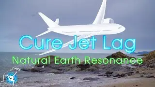 Cure Jet Lag - Theta Brain Waves Бинауральные изохронные удары 7.83Hz + волны морских волн