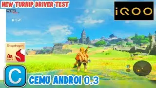 CEMU ANDROID 0.3 NEW TURNIP DRIVER TEST IQOO NEO 10