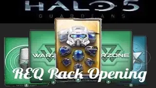 Halo 5 REQ Pack Opening (Warzone, Classic Helmet, Daily Login, Voices of War?)