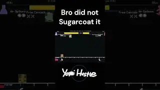 Bro did NOT Sugar Coat it #yomihustle  #nosugarcoating #fightinggames
