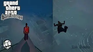 Jumping Off The : LOS SANTOS PLACES in GTA San Andreas! (Kasitoo Gamer)