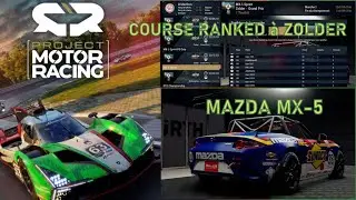 PROJECT MOTOR RACING - PS5  #4#  COURSE RANKED - Des fus&eacute;es sur ce salon!!! MAZDA MX-5 sur Zolder